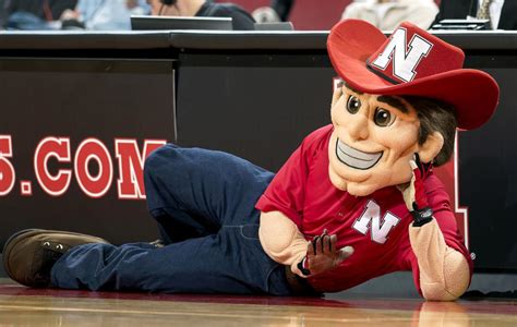 How the red mascot has become a rallying point for Nebraska's fans